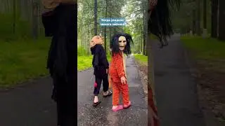 Зайчик в лесу потерялся Хочу домой зайчика Милое видео Смешные котята #funny #scary #rabbit #dobby