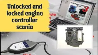 Tutorial cara locked and unlocked controller engine unit scania menggunakan  SDP3