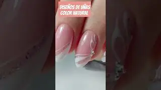 DISEÑOS DE UÑAS NATURAL #nails #manicure #nailart #tendencias #tutorial #uñasprincipiantes #2024