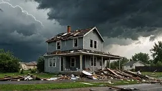 Chaos in Thailand Today! Brutal Storm Destroys Homes, Cars in Mueang Chiang Rai