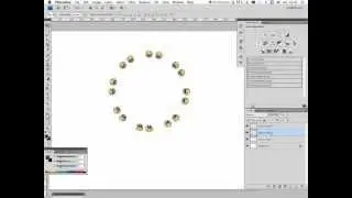 How to create an array of rotated objects in Photoshop