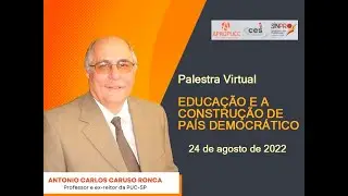 PALESTRA VIRTUAL: “EDUCAÇÃO E A CONSTRUÇÃO DE UM PAÍS DEMOCRÁTICO”