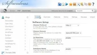 How to install ‪phpBB from ‪‎Softaculous‬