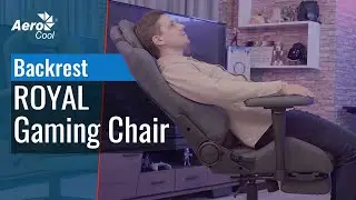 ROYAL AeroSuede Gaming Chair - Adjustable Backrest