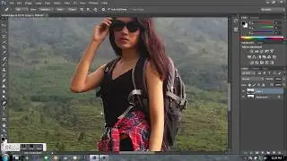 Tutorial PHOTOSHOP, Cara Membuat Effect Foto DSLR Dengan Photoshop