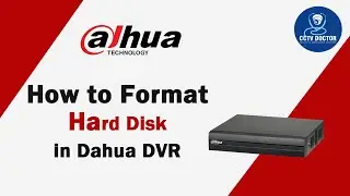 How to Format Hard Disk Drive in Dahua DVR / XVR | Dahua DVR HDD Reset