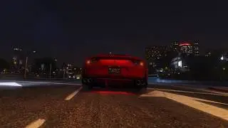 GTA 5  - Movie #2 (Ferrari 812 Testing speed and azot on the city)