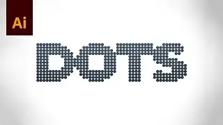 Dotted Text Effect in Illustrator | Illustrator Tips and Tricks