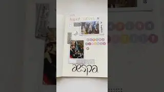 decorate with me // aespa - polco journal #shorts
