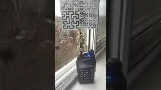 Прием SATCOM  на мою фрактальную антенну (видео от подписчика)