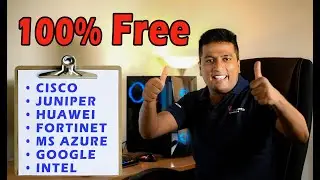Free Online Courses - CISCO, Juniper, Microsoft, Fortinet, Huawei, Google
