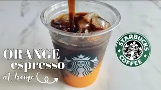 Orange Espresso | Starbucks Orange Espresso
