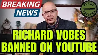🚨BREAKING NEWS - RICHARD VOBES BANNED FOR 3 MONTHS ON YOUTUBE - PLEASE SHARE!!