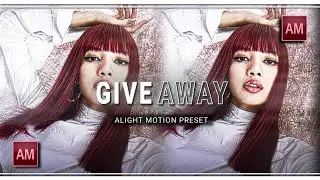 3K Giveaway Pack On Alight Motion (CC,Shake,Glitch,Text etc.)