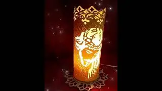 Como fazer luminária de pvc 
