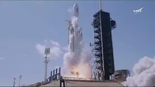 LIFTOFF!  SpaceX Falcon Heavy with NASA Europa Clipper