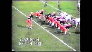 September 14 2001 Horicon High School Football Game