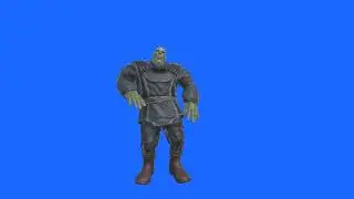 Хромакей Танцующий Орк 2