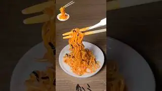 How to Make Buldak Ramen with 3D pen / 3D펜으로 불닭볶음면 만들기