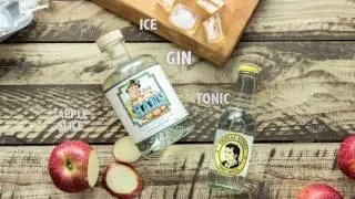 Lucky HANS Gin and Tonic with apple - The perfect serve!