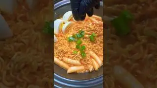 Buldak Rabokki (tteokbokki +Ramen)