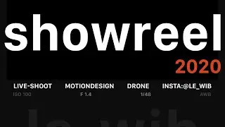 SHOWREEL 2020 le_wib