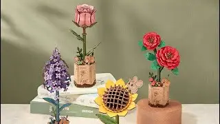 Les Maquettes en bois Fleurs