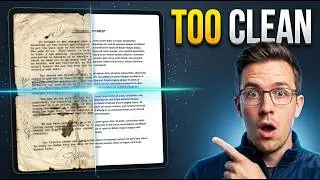 Stop Typing! AI Restores Old Scanned Documents Fast