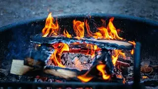 The Best Burning Fireplace 4K - with Crackling Fire Sounds!
