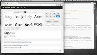 Getting Started With Adobe Edge Web Fonts