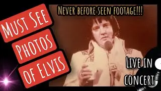 Rare Elvis Presley Never Before Seen Concert Photos. Catch a Glimpse of Pictures Recently Found