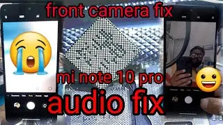 redmi note 10 pro camera  audio problem
