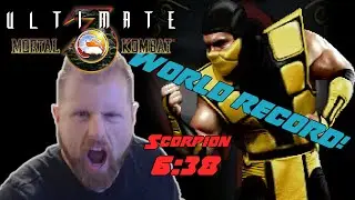 WORLD RECORD! - Ultimate Mortal Kombat 3 Speedrun with SCORPION