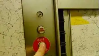 Elevator alarm button test GONE WRONG