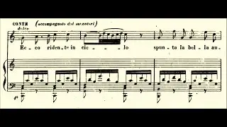 Fernando de Lucia - Ecco ridente in cielo (1908) - Mezza Voce...