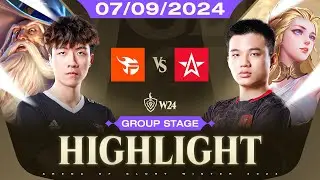 HIGHLIGHT: FPT vs 1S | VÒNG BẢNG GĐ1 - ĐTDV MÙA ĐÔNG 2024 (NGÀY 07/09)