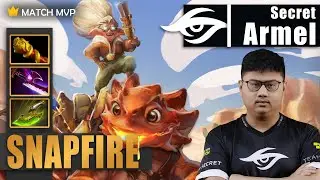 Snapfire Mid | Secret.Armel | CORE SNAPFIRE MID IS STILL BROKEN IN 7.33D | 7.33d Gameplay Highlights