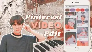 ✧˚꒰ how to make kpop tiktok video edit on capcut — pinterest aesthetic video ˚ˑ༄ ·