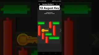 13 August Key in Hamster Kombat Daily key resolved Mini Game puzzle resolved 🗝️