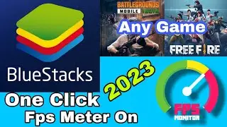 How To Enable FPS Meter In BlueStacks || Only One Click || No Extra Application Need || 100% Working