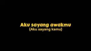 lyrics lagu Satru ll mentahan lirik