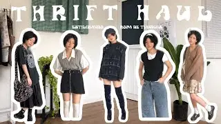 estilizando ropa de tianguis || mi primer thrift haul (cc español)
