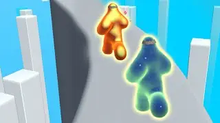 Blob Runner 3D New Update ​​- All Colors Gameplay #4
