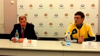 Гомель 4 - 3 Химик-СКА, пресс-конференция