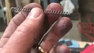 6. LBSC TICH locomotive. Making coil springs, quartering wheels, made test coupling rods.