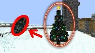 😱Зачем я построил секретную комнату под ёлкой В МАЙНКРАФТ!!