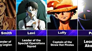 Best Leaders/Captains in Anime Part -1