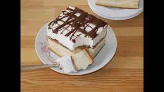 Éclair cake recipe | Prajitura Ecler la tava