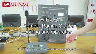 Remote Paging Station Wiring and Operation