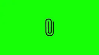 Pin icon green screen | animated icon green screen